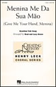 Menina Me Da Sua Mao Two-Part choral sheet music cover